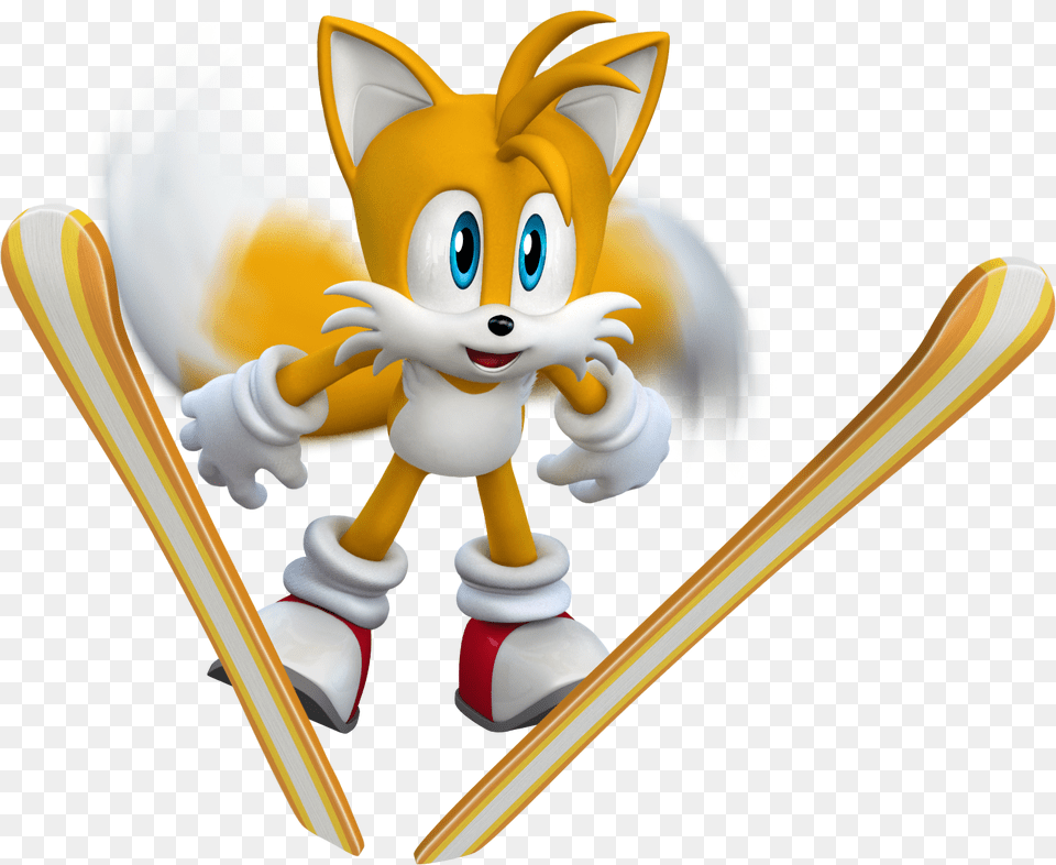 Mario Amp Sonic At The Olympic Winter Games Mario And Sonic At The Olympic Winter Games Tails, Toy, People, Person Free Transparent Png