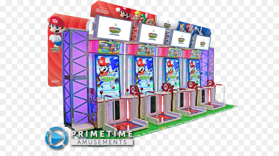 Mario Amp Sonic At The Rio 2016 Olympic Games Arcade Mario And Sonic At The Olympic Games Arcade, Game, Person Png Image