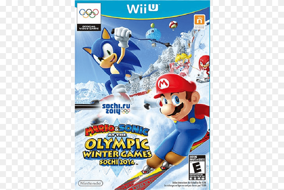 Mario Amp Sonic At The Sochi 2014 Olympics Winter Game Mario And Sonic At The Sochi 2014 Olympic Games Wii, Baby, Person, Super Mario Png