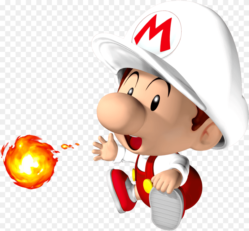 Mario And Baby Mario, Person, Clothing, Hardhat, Helmet Free Png