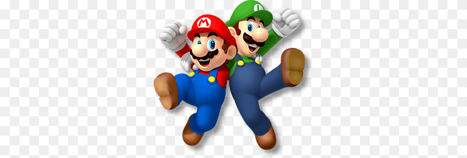 Mario And Luigi, Game, Super Mario, Baby, Person Png Image