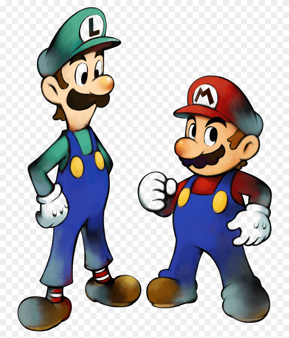 Mario And Luigi Background Arts, Baby, Person, Face, Head Free Png