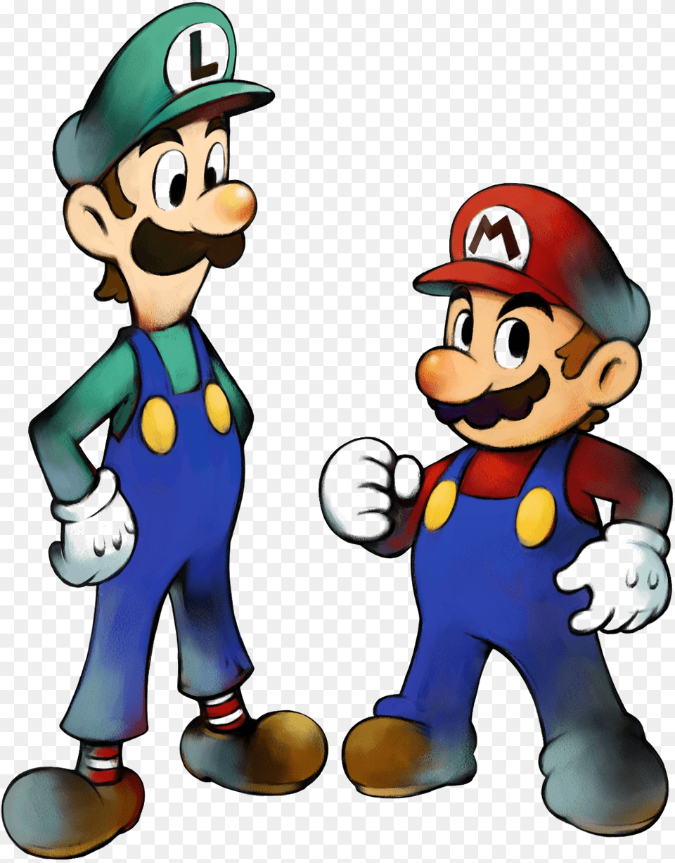 Mario And Luigi Background Mario And Luigi Superstar Saga, Baby, Person, Face, Head Png Image