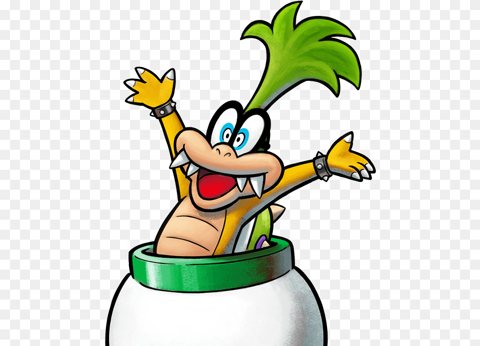 Mario And Luigi Bowser39s Inside Story Bowser Jr39s Journey, Cartoon, Baby, Person, Jar Png