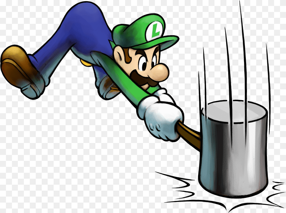 Mario And Luigi Hammer, Person Free Png