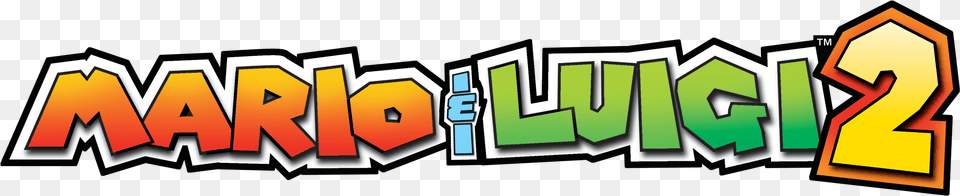 Mario And Luigi Partners In Time Logo, Art, Graffiti, Text Free Png