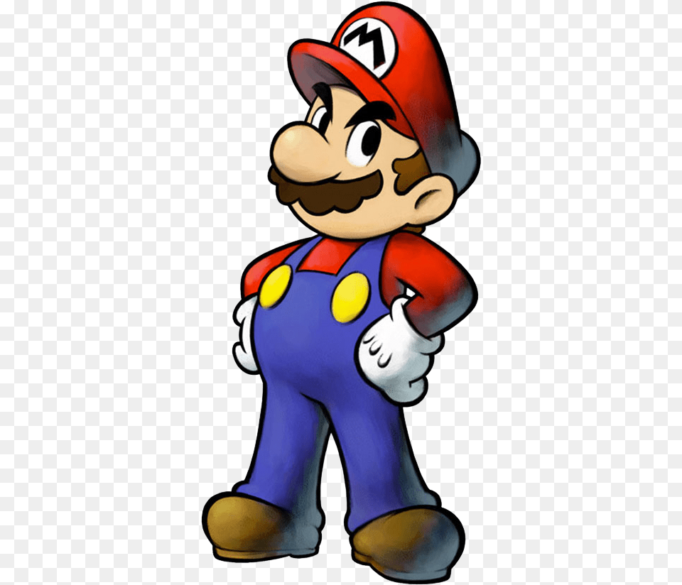 Mario And Luigi Partners In Time Mario, Baby, Person, Face, Game Free Png Download