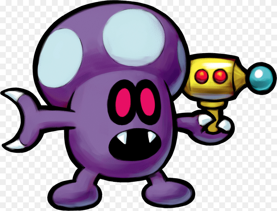 Mario And Luigi Partners In Time Shroob, Purple, Baby, Person Png