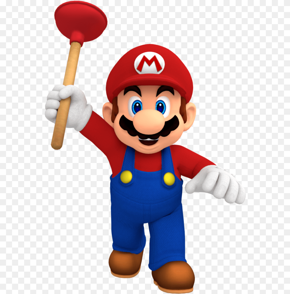 Mario And Luigi Plunger, Baby, Person, Face, Head Free Png Download