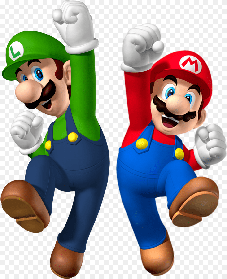 Mario And Luigi Super Mario Bros, Game, Super Mario, Baby, Person Free Png Download