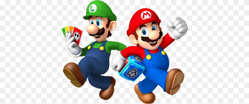 Mario And Luigi Transparent Mario And Luigi, Game, Super Mario, Baby, Person Free Png Download