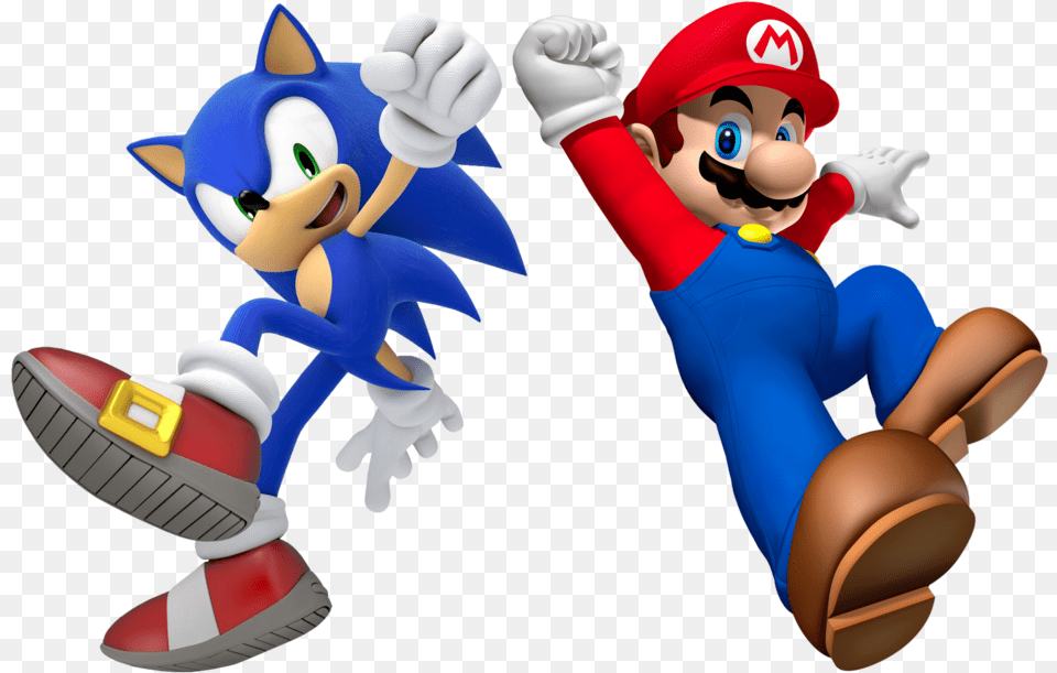 Mario And Sonic, Baby, Game, Person, Super Mario Free Png Download