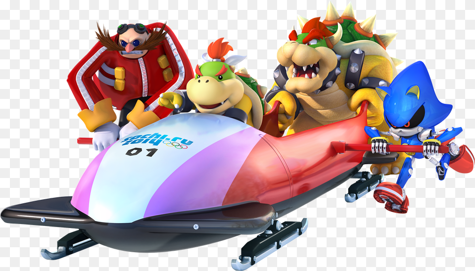 Mario And Sonic At The Sochi 2014 Olympic Winter Games, Baby, Person, Face, Head Free Png