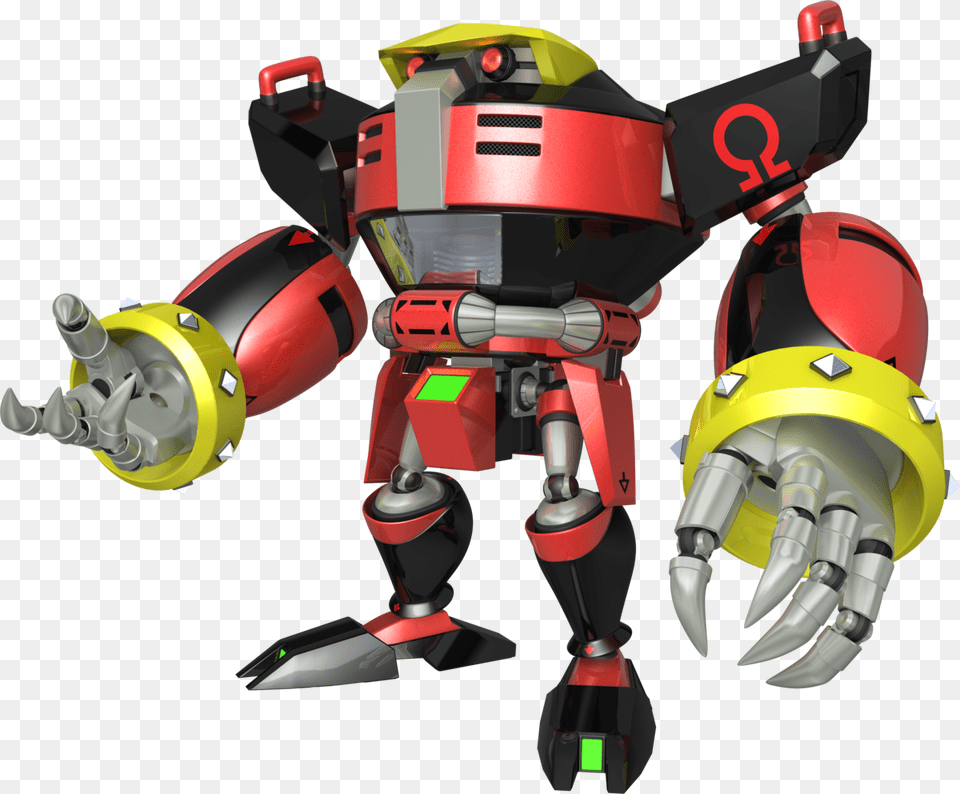 Mario And Sonic Omega, Robot, Toy, Electronics, Hardware Png