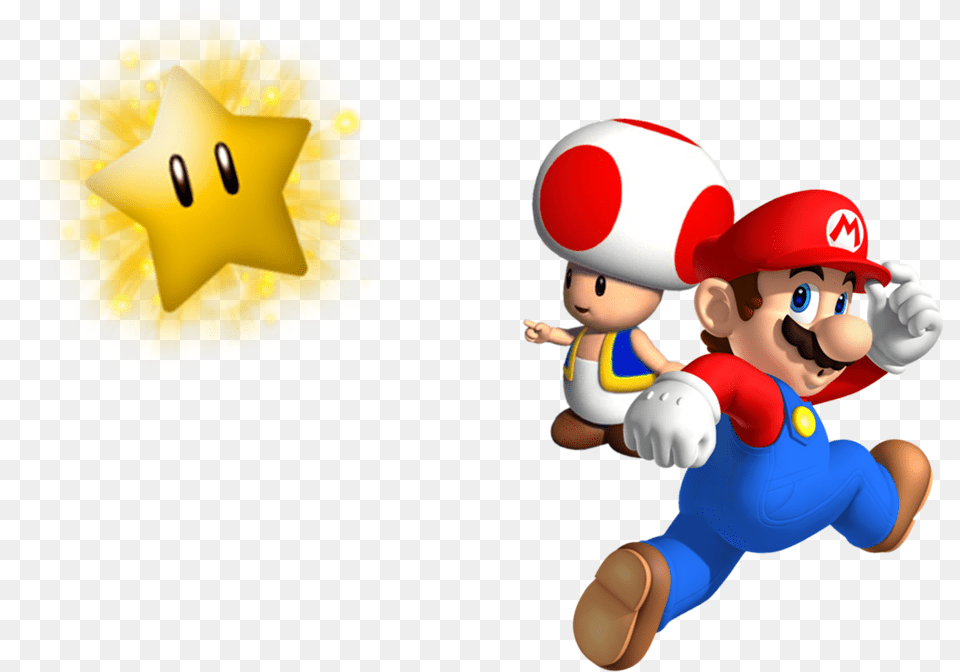 Mario And Toad 1 Super Mario 3d Land Mario, Baby, Game, Person, Super Mario Png Image