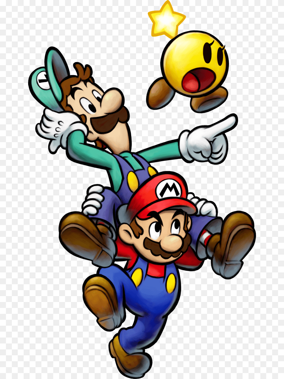 Mario Artwork And Scans Mario And Luigi Bowser39s Inside Story Mario, Baby, Person, Face, Game Png Image