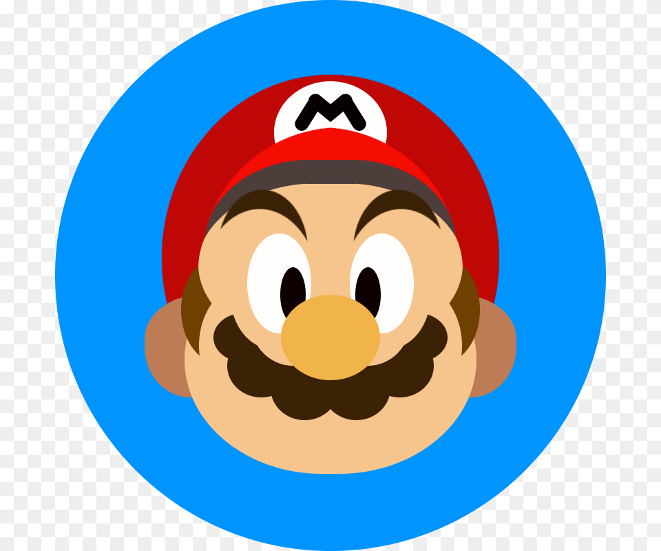 Mario Avatar, Disk, Clothing, Face, Game Png Image