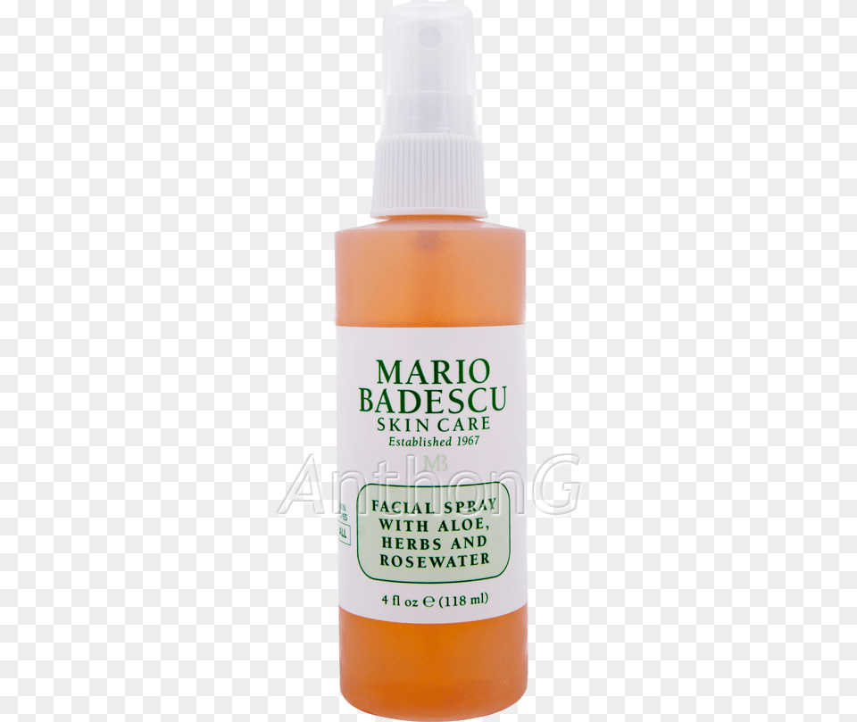 Mario Badescu Facial Spray With Aloe Mario Badescu Drying Lotion, Bottle, Cosmetics, Shaker Free Png