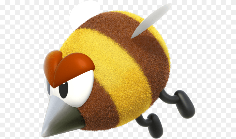 Mario Bee Enemy, Blade, Knife, Plush, Toy Free Transparent Png