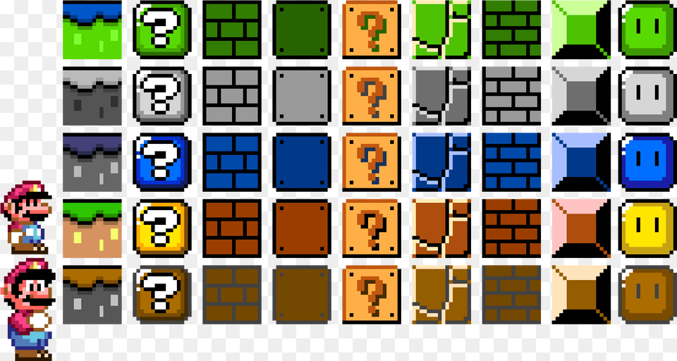 Mario Blocks Pixel Art, Scoreboard, Person Png