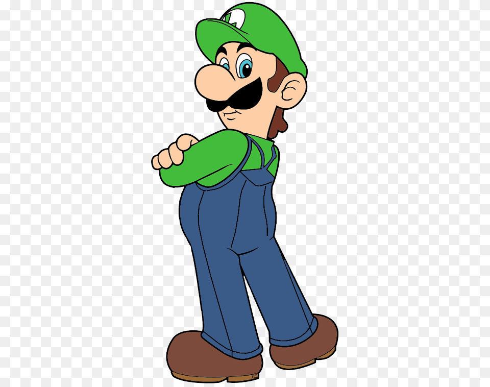 Mario Bros Clipart, Baby, Person, Cartoon, Face Png Image