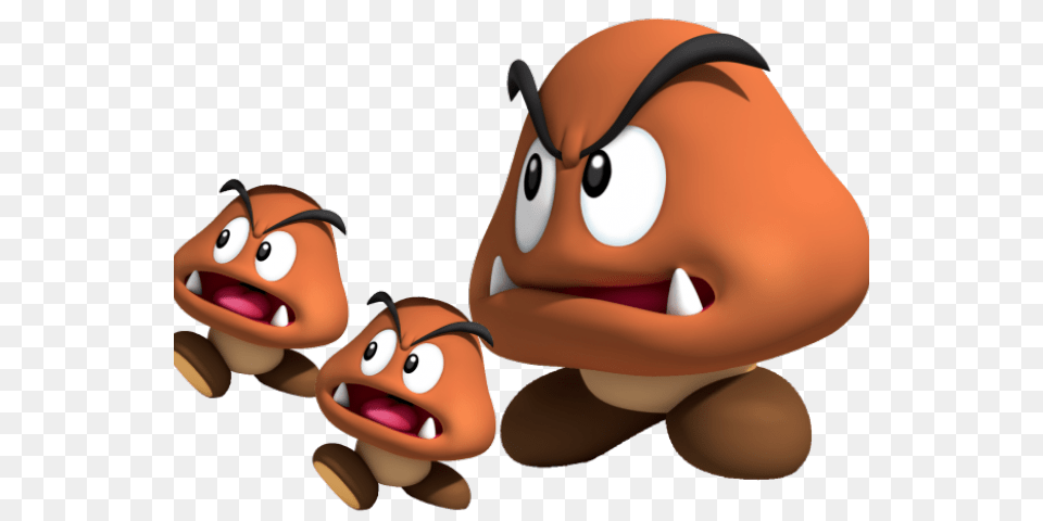 Mario Bros Clipart Goomba, Cartoon, Face, Head, Person Png