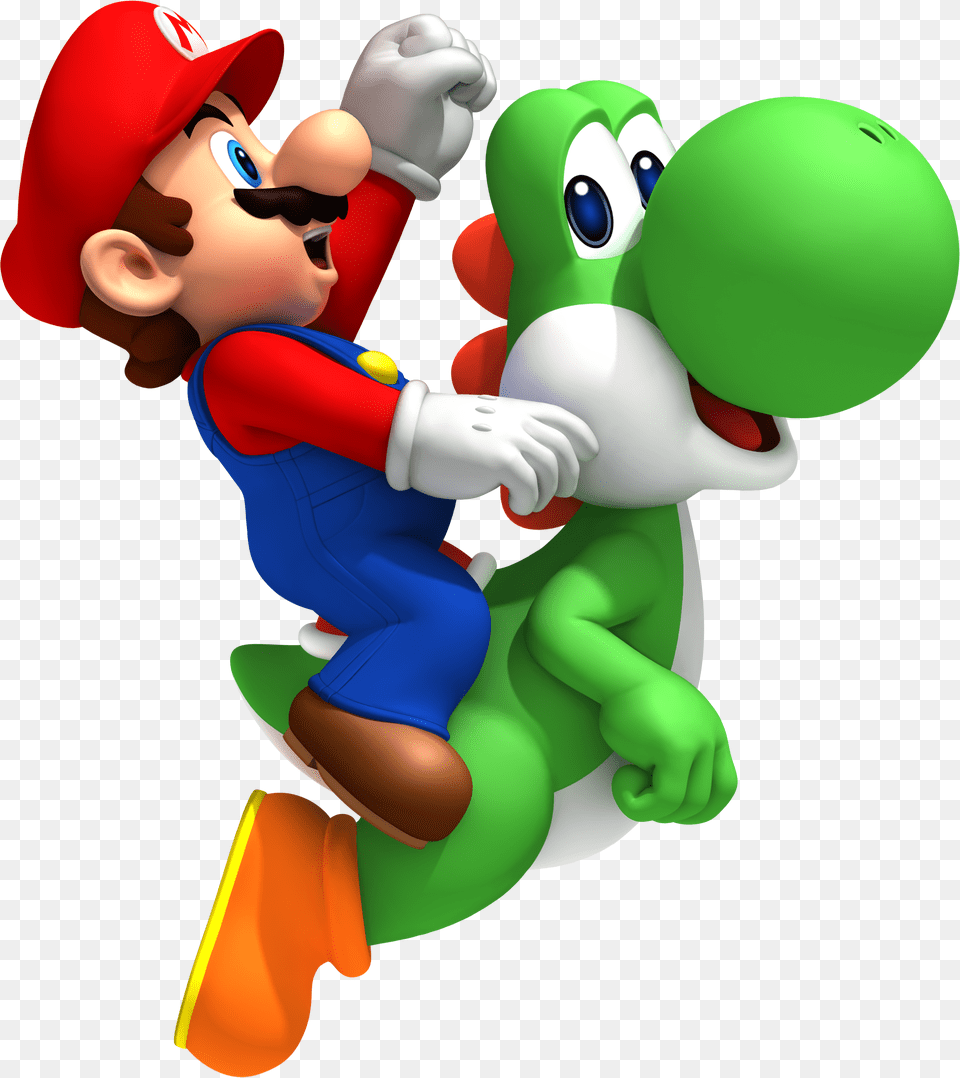 Mario Bros Super Mario On Yoshi, Baby, Game, Person, Super Mario Png Image