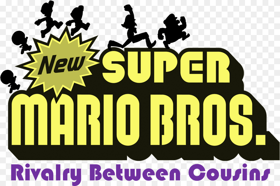 Mario Bros Logo Image Library New Super Mario Bros, Scoreboard, Text Png