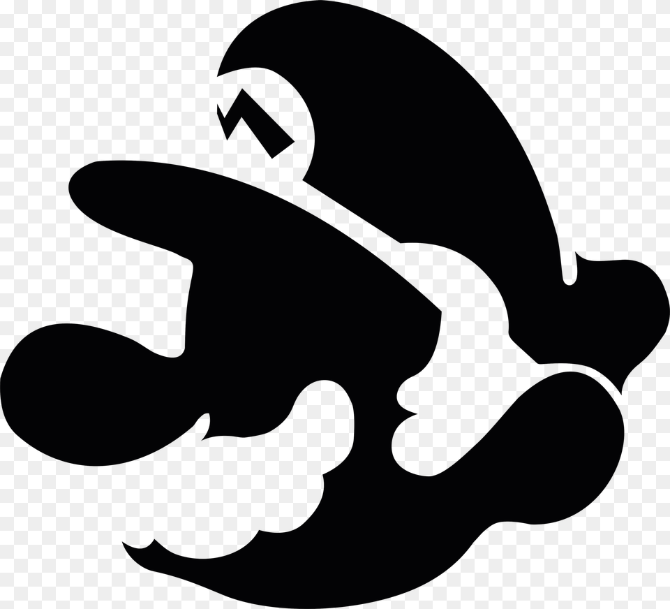 Mario Bros Shyguy Stencils On Stencil Revolution, Silhouette, First Aid Free Transparent Png