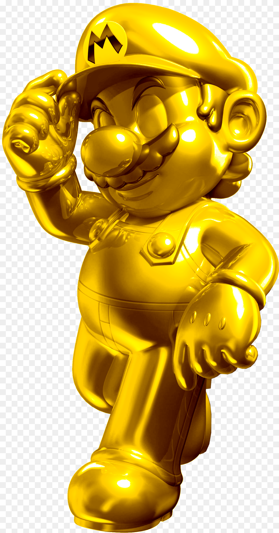 Mario Clipart Golden Time Gold Mario In Mario Kart 8, Toy, Treasure Png Image