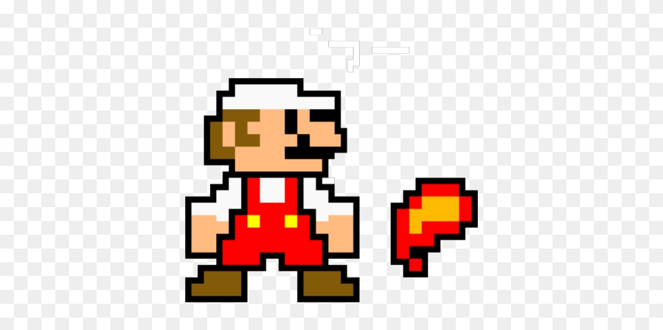 Mario Clipart Pixel Fire Art Clip Art 8 Bit Mario, First Aid Free Transparent Png