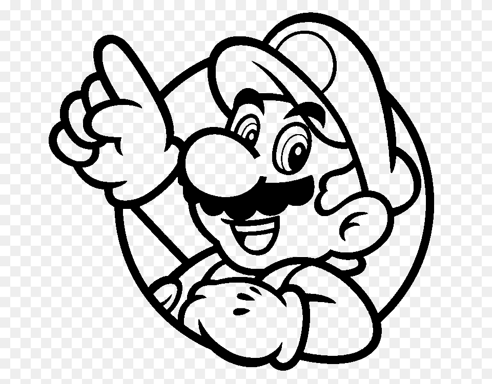 Mario Cliparts Logo Super Mario Mario And Cricut, Gray Free Png