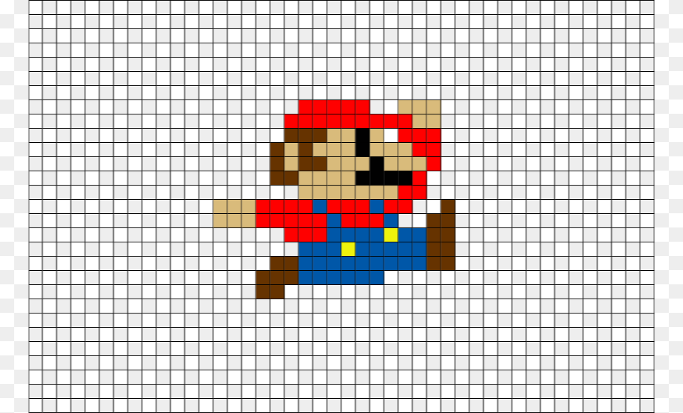 Mario Custom Mega Man Jumping On Scratch 8 Bit Mario Jumping, Game, Super Mario Free Png Download