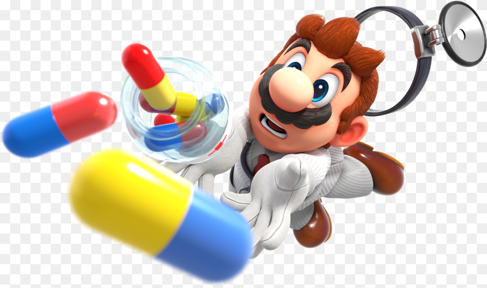 Mario Drops His Meds Like An Idiot Dr Mario, Medication, Pill, Baby, Person Png Image