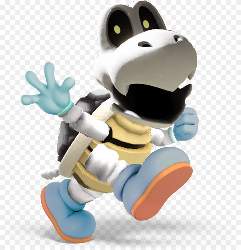 Mario Dry Bones Gif, Clothing, Glove, Toy, Plush Png Image