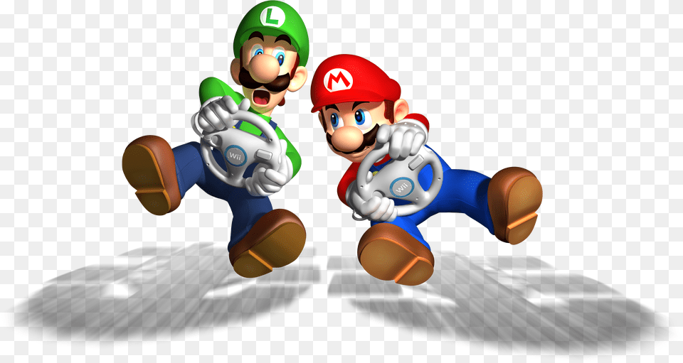 Mario E Luigi Kart Png