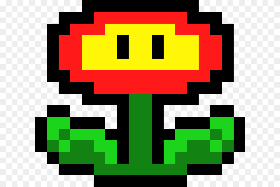 Mario Fire Flower Pixel Art, First Aid, Electronics, Hardware Png Image