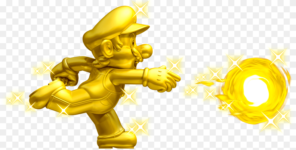 Mario Gold Fire, Baby, Person, Treasure Png Image
