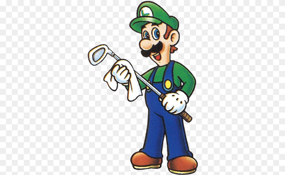 Mario Golf Gb Artwork, Baby, Person, Face, Head Free Png Download