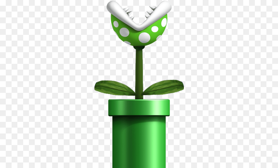 Mario Green Piranha Plant, Jar, Planter, Potted Plant, Pottery Png
