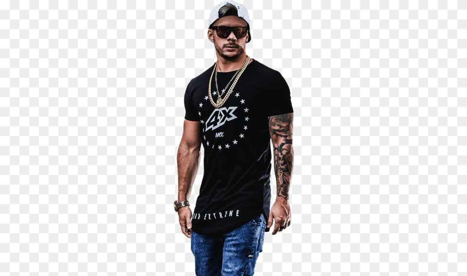 Mario Hart T Shirt, Clothing, Tattoo, T-shirt, Skin Free Png Download