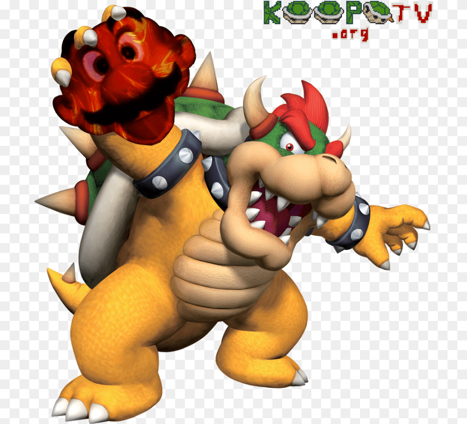 Mario Head Decapitated Bloody Nintendo King Bowser Super Mario Monster, Toy Free Png Download