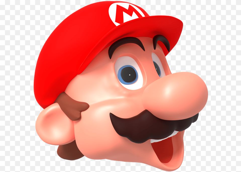 Mario Head Fan Render By Nintega Dario On Mario Teaches Typing 2 Face, Nature, Outdoors, Snow, Snowman Png