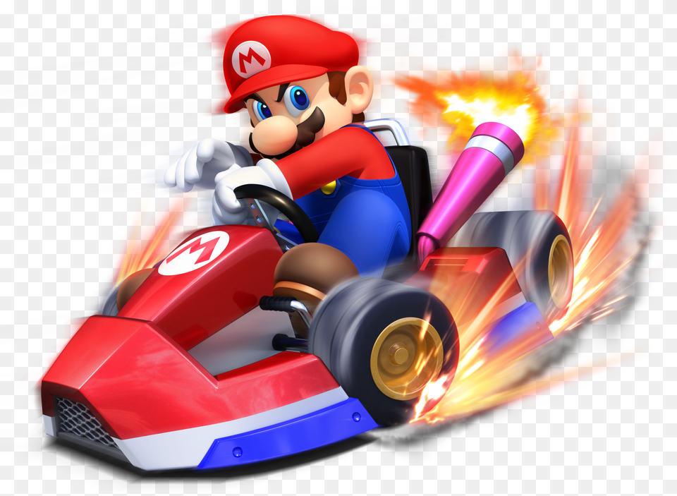 Mario In Kart, Transportation, Vehicle, Baby, Person Free Transparent Png
