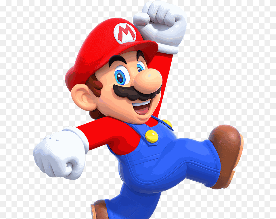Mario Is Always Ready To Help A Friend Take On A New New Super Mario Bros U Deluxe Mario, Game, Super Mario, Baby, Person Free Png