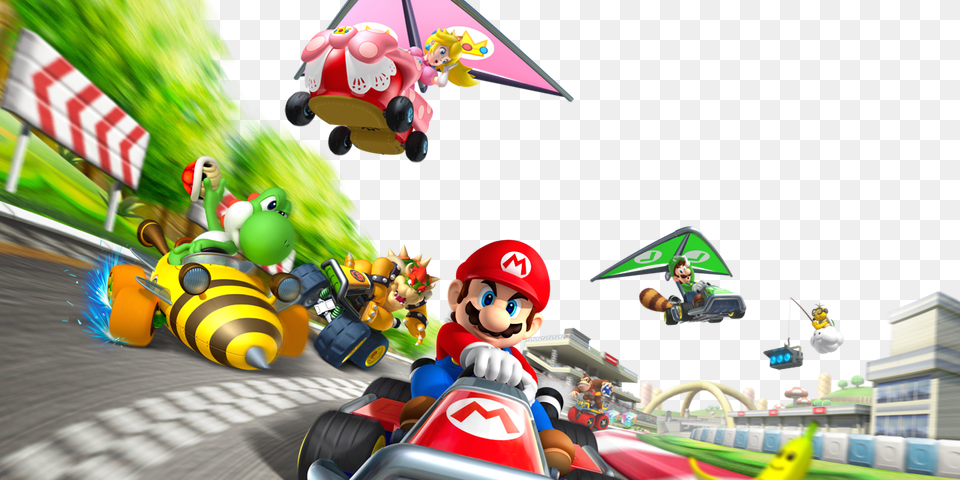 Mario Kart 7, Vehicle, Transportation, Wheel, Machine Png Image