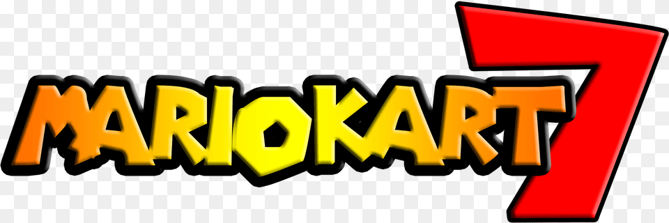 Mario Kart 7 Is A Racing Game Developed By Nintendo Mario Kart 7 Logo, Text, Symbol, Dynamite, Weapon Png