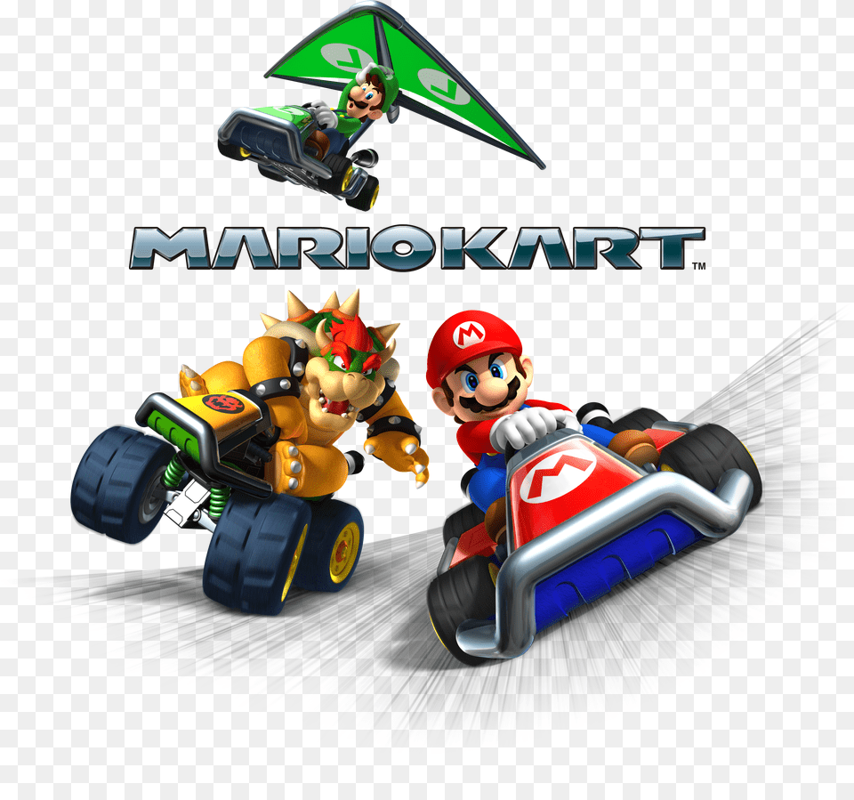 Mario Kart 7 Poster, Cross, Symbol, Electronics, Hardware Free Png Download
