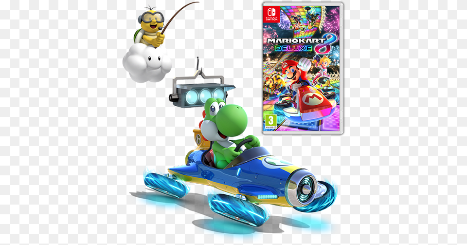 Mario Kart 8 Deluxe Mario Kart 8 Deluxe For Nintendo Switch, Baby, Person Png Image