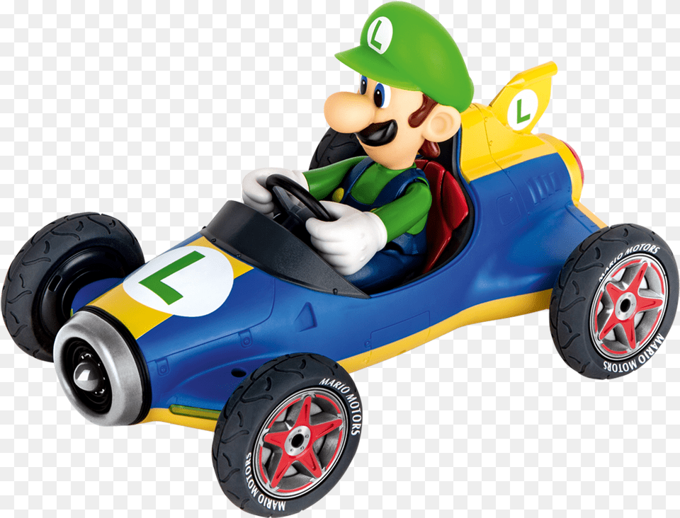 Mario Kart 8 Luigi Rc, Vehicle, Transportation, Machine, Wheel Free Png Download